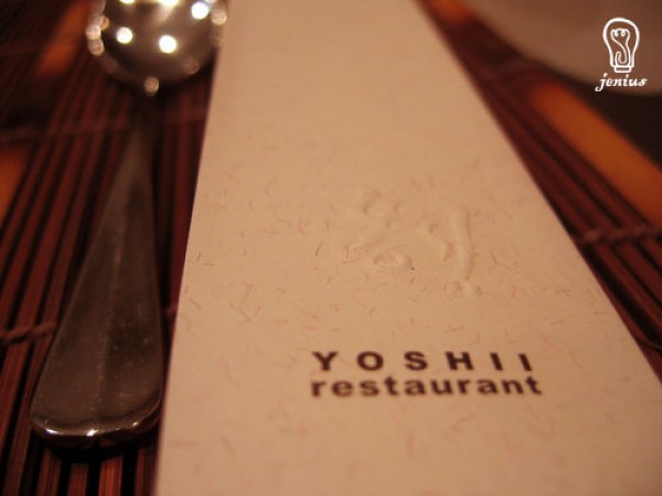 Yoshii Restaurant