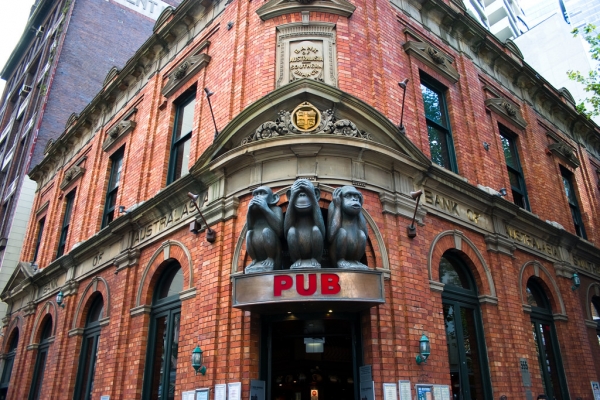 Three Wise Monkeys Pub